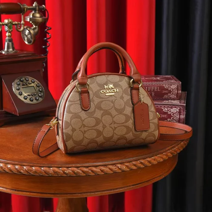 Coach PU Leather Hand Bag